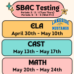 SBAC Testing Schedule