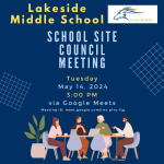 Lakeside School Site Council Meeting