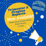 Trimester 3 Progress Reports Now Available