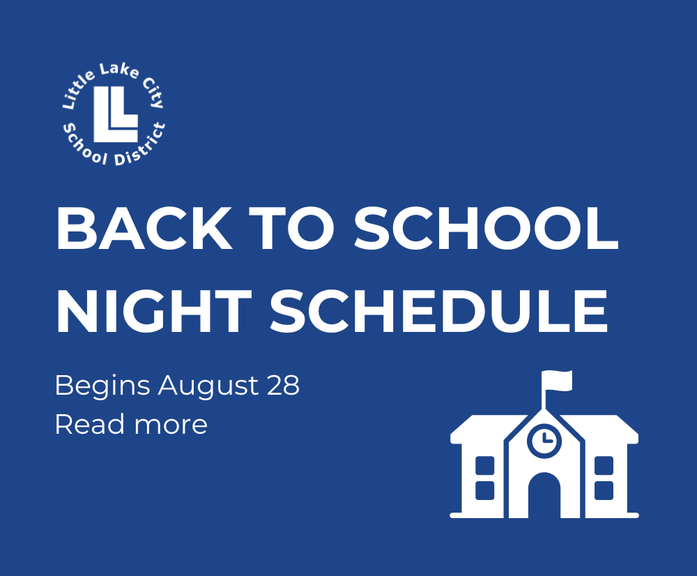 Back to School Night Schedule