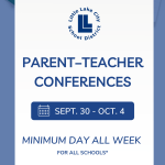 Parent-Teacher Conferences: Sept. 30 – Oct. 4